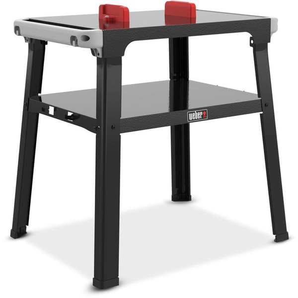Støtte til Lumin/Lumin Compact - Weber - Opbevaringshylde - To integrerede kroge - Sort