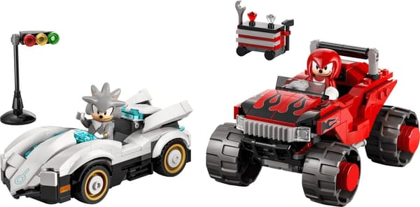 LEGO Sonic 77118 Sølvbil vs. Knuckles' Monsterbil