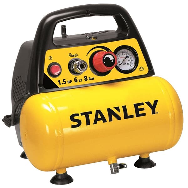OLJEFRI KOMPRESSOR 6L+PNEUMATISKT KIT STANLEY