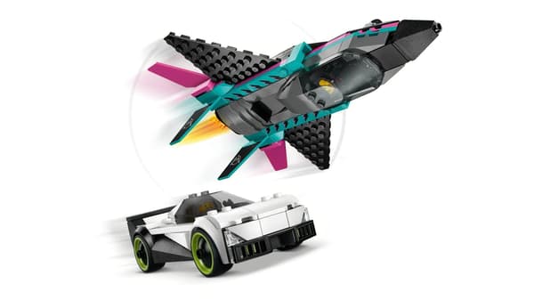 LEGO CITY 60489 Jet vs. Bil