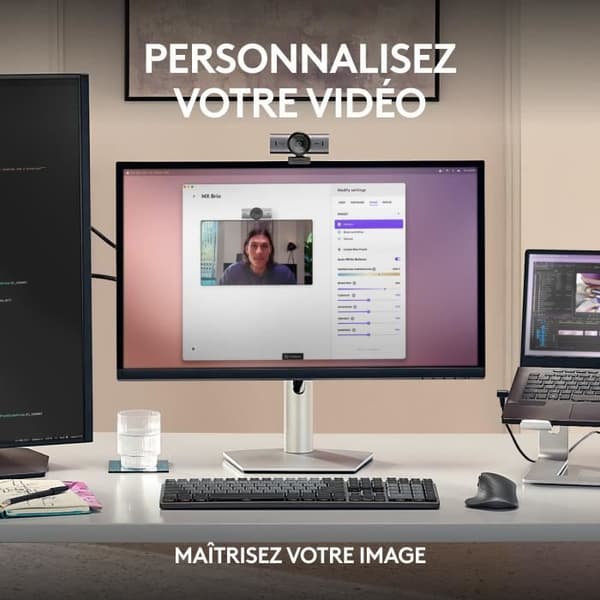 Webcam - Kablet - Logitech - MX Brio - Grafit