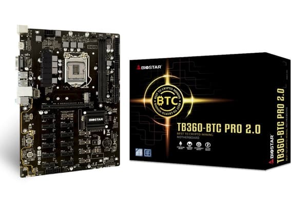 BIOSTAR TB360-BTC PRO 2.0 moderkort