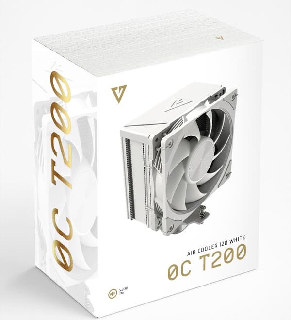 MODECOM Volcano 0C T200 Processor Luftkøler 12 cm Hvid