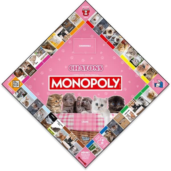 MONOPOLY - Killinger - Brætspil - Vindende træk - 2 til 6 spillere - Alder 8+