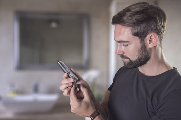 Wahl Rejsesæt Deluxe Sort, Rustfrit stål