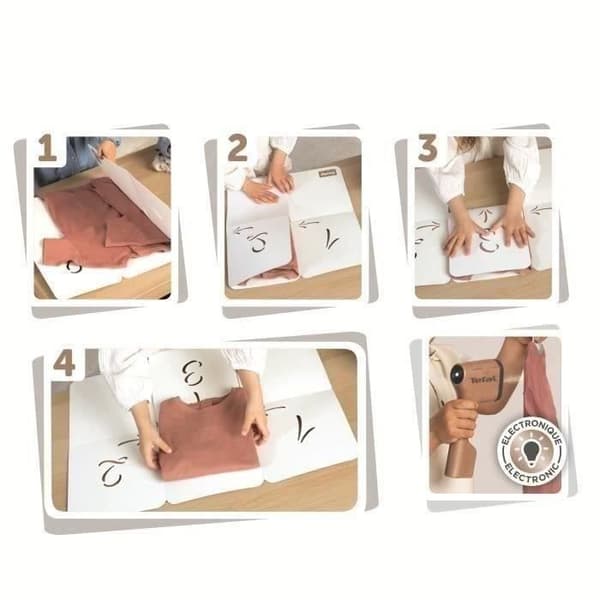 SMOBY - Tefal Smooth & Fold Set - från 3 år