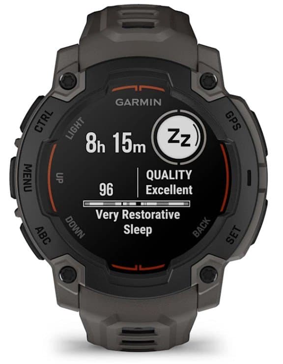 Garmin Instinct E 2,29 cm (0,9") MIP 45 mm Digital 176 x 176 pixel Sort GPS (satellit)