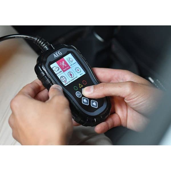 Diagnostisk værktøj - AEG - OBD2 Evol 2 - Starttest - Ladekredsløbsstatus - Fejlkodeaflæsning