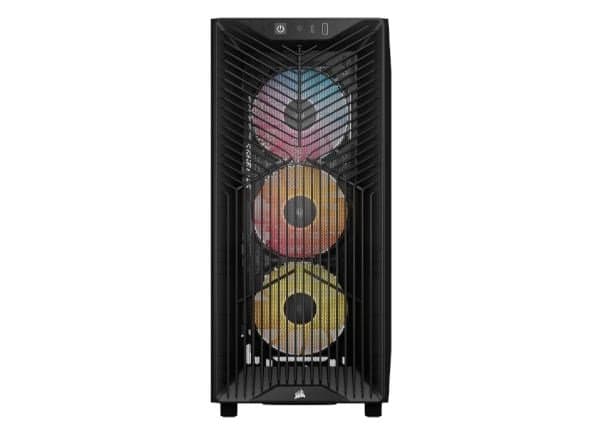 Corsair 3200D RS ARGB Midi-Tower Svart Chassi