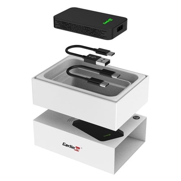 CarlinKit 5.0 2AIR CPC200-2air Trådløs adapter Sort