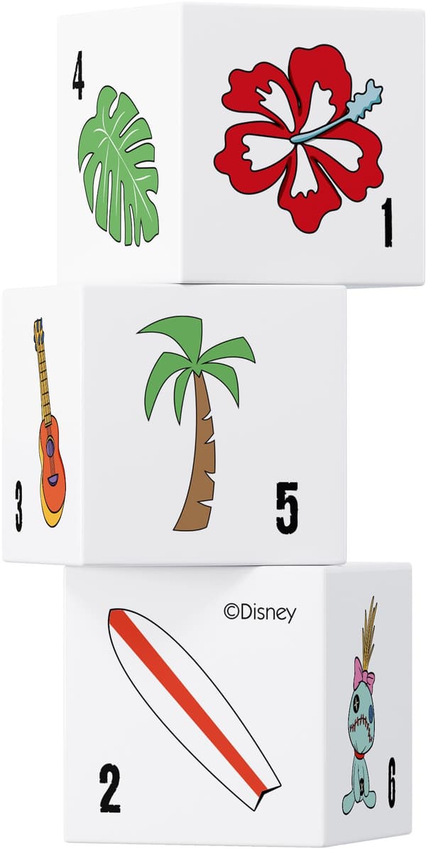 YAHTZEE Stitch - Brädspel - VINNANDE TRÄK - Ålder 8+