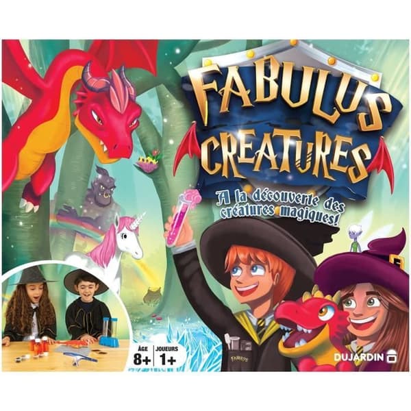 Fabulus Creatures - Lautapeli - DUJARDIN - Ikä 8+