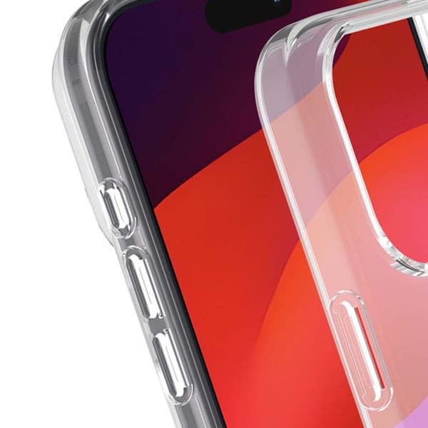 Silisoft-kotelo - iPhone 17 Pro - Läpinäkyvä