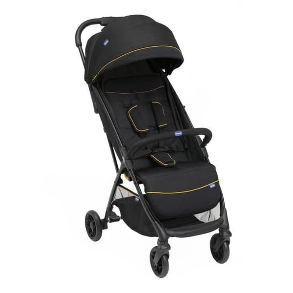 CHICCO Glee Uven Klapvogn - 4 hjul - Sort