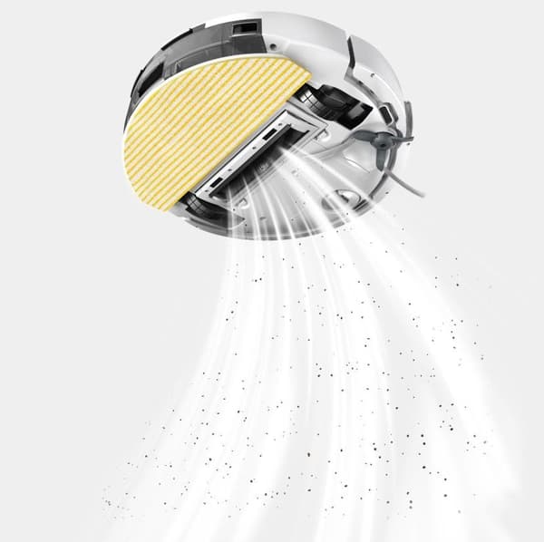 Städrobot med KARCHER RVC 3 Comfort-bas