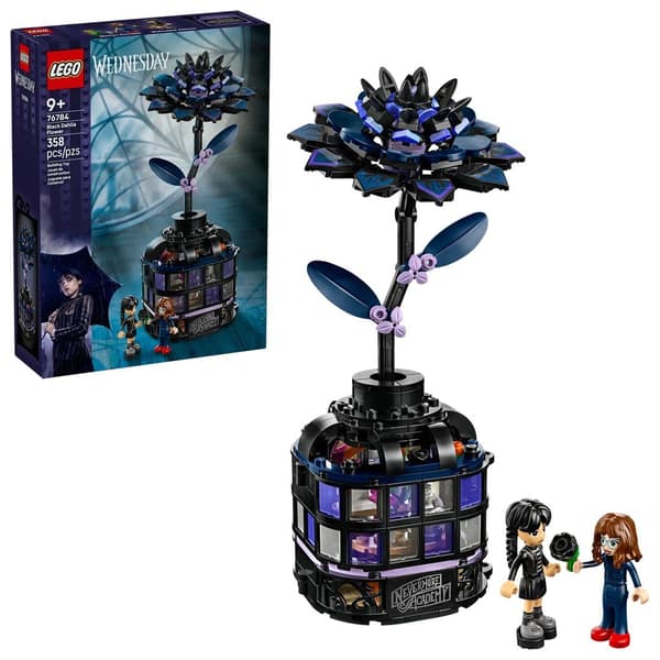 LEGO WEDNESDAY 76784 Sort Georgineblomst