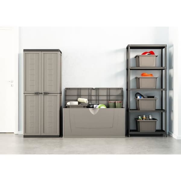 Opbevaringshylde - KETER - SHELF PLUS 75/5 - 5 hylder - Sort