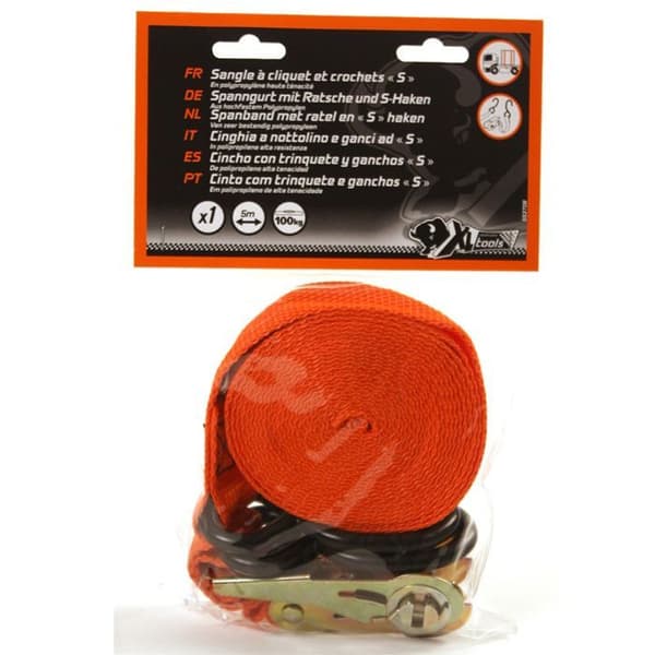 XLPT 25 mm skraldespænderrem 5 m