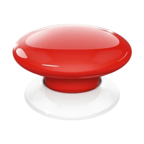 Nice Push-Control-knap, rød (FGPB-101-3 ZW5 EU)