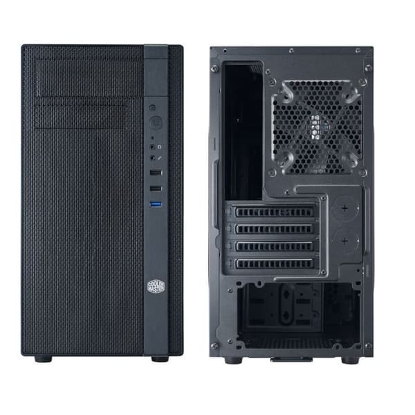COOLER MASTER LTD N 200 PC-CHASSI - Svart - Micro ATX-format (NSE-200-KKN1)
