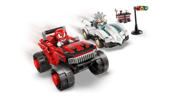LEGO Sonic 77118 Sølvbil vs. Knuckles' Monsterbil