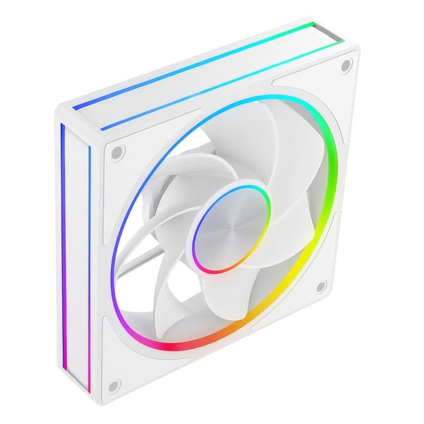 MODECOM VOLCANO LOOP 120 ARGB Omvendt Ventilator Hvid