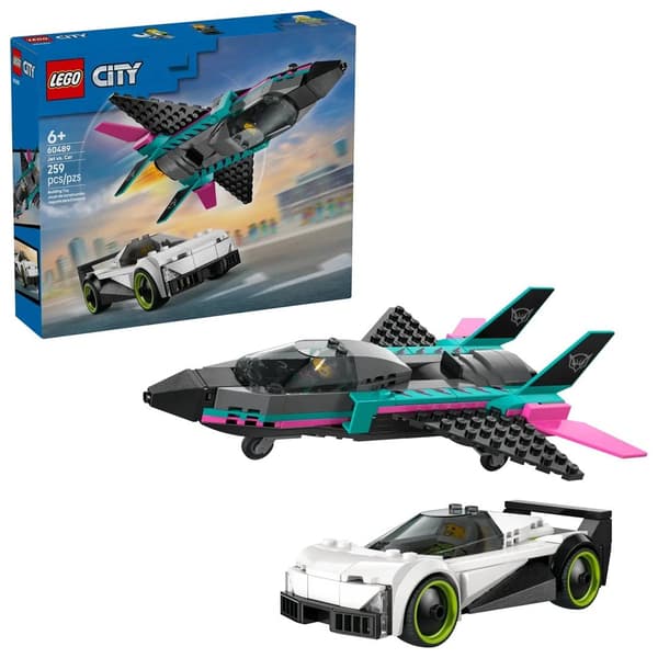 LEGO CITY 60489 Jet vs. Bil