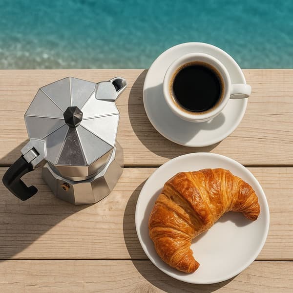 Kaffemaskine - Ghidini - ITALEXPRESS - Aluminium - 14 kopper - Grå