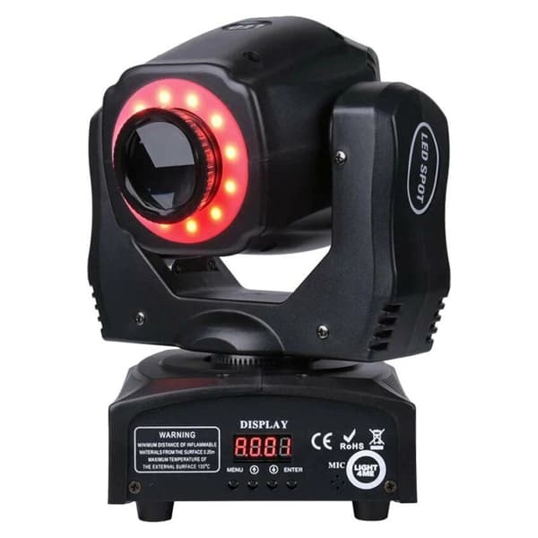 LIGHT4ME Mini Spot 60 Ring - LED-rörligt huvud