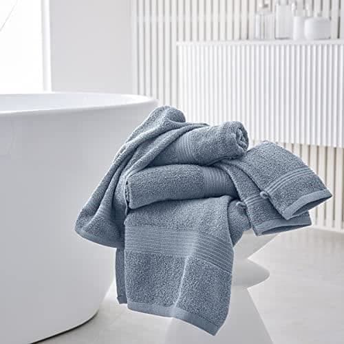 Set med 2 TODAY handdukar 50x90 cm 100% bomull - Denim
