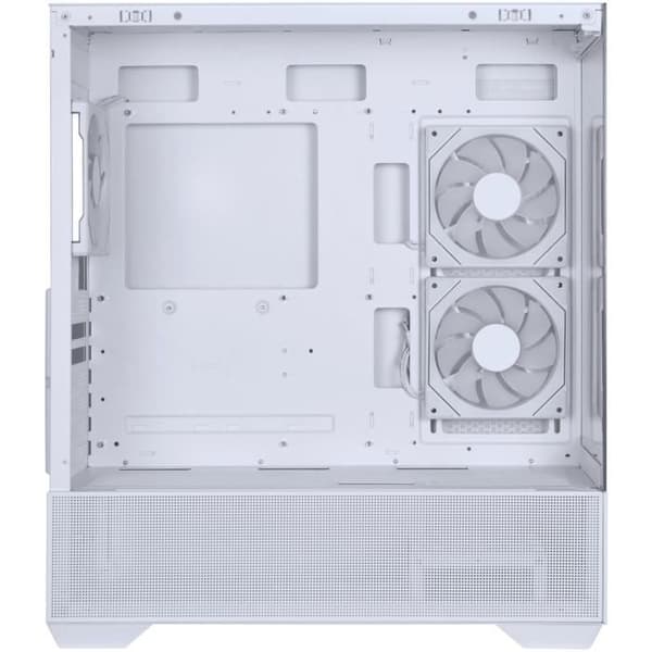 Kabinet uden strømforsyning - BITFENIX CETO Basic - Miditower - ATX-format - Hvid