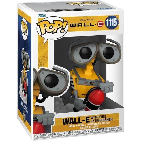 Funko Pop! Figur - Disney Pixar Wall-E - Wall-E med sin brandslukker - 1115