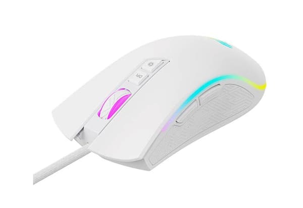 Havit MS1034 Gamingmus (Hvid)