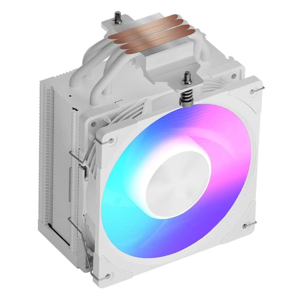 MODECOM Volcano 0C T201 ARGB Processor Luftkøler 12 cm Hvid