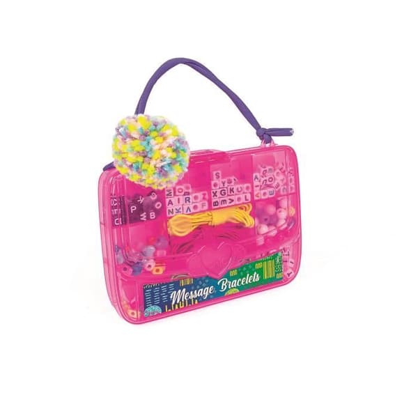 Skabelse af CLEMENTONI mini lyserøde armbånd