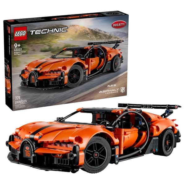 LEGO TECHNIC 42222 Bugatti Chiron Pur Sport Hyperbil