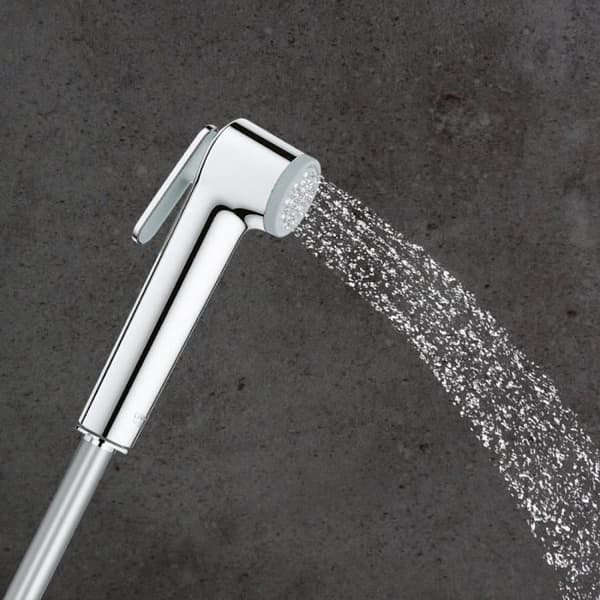 GROHE Vitalio Trigger Spray 30 Duschset med 1 jetstråle och väggfäste Krom