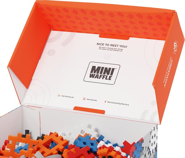 MARIOINEX Mini Waffle Constructor Blocks. 300 bitar