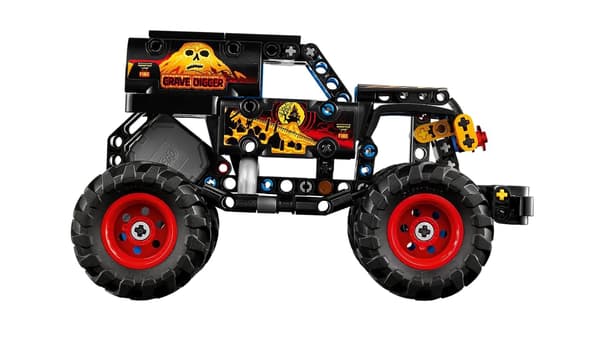 LEGO TECHNIC 42219 Monster Jam Grave Digger Ild og Is