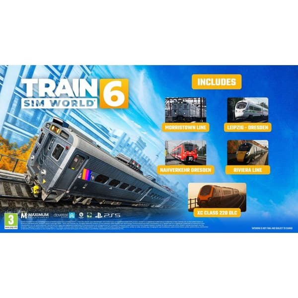 Train Sim World 6 - PS5-peli