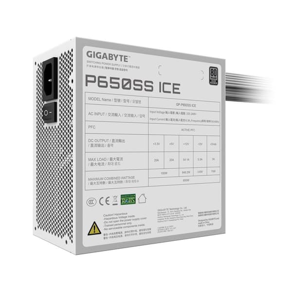 Gigabyte P650SS ICE 650W virtalähde