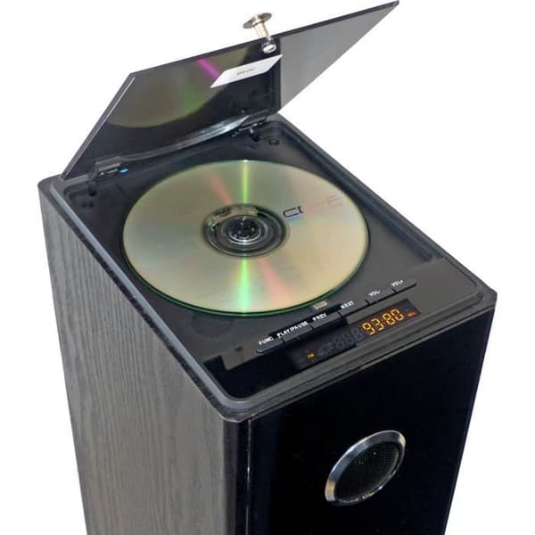 INOVALLEY HP33-CD Bluetooth Sound Tower CD-afspiller - Sort