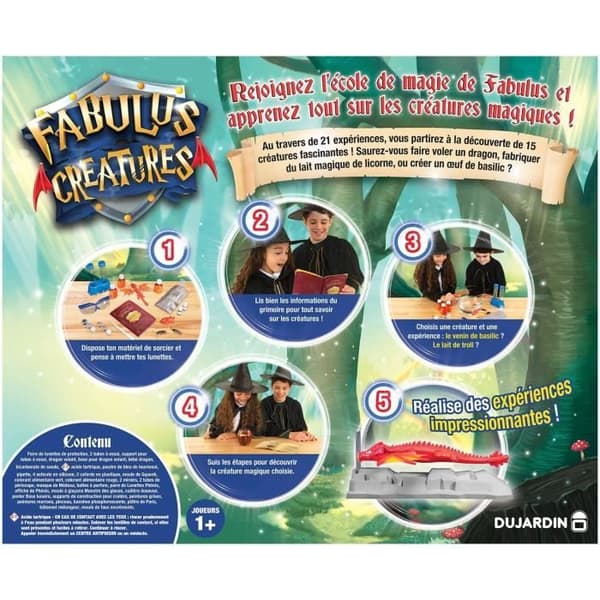 Fabulus Creatures - Lautapeli - DUJARDIN - Ikä 8+