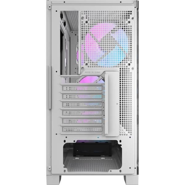 Kabinet uden strømforsyning - DARKFLASH DRX70 MESH - Miditower - ATX-format - Hvid