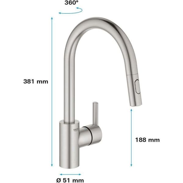 GROHE - Etgrebs håndvaskarmatur