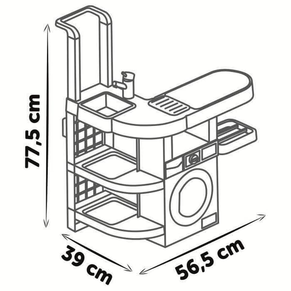 SMOBY - Rowenta Wash&Clean Laundry - 3-åringar