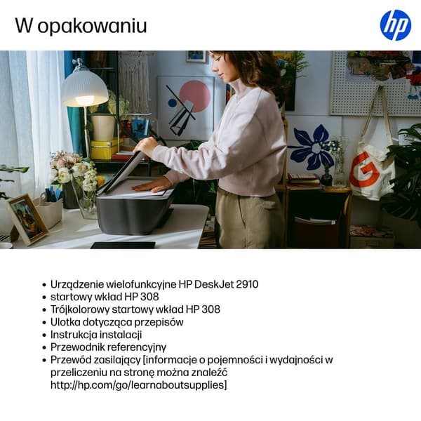 HP DeskJet 2910 langaton monitoimitulostin