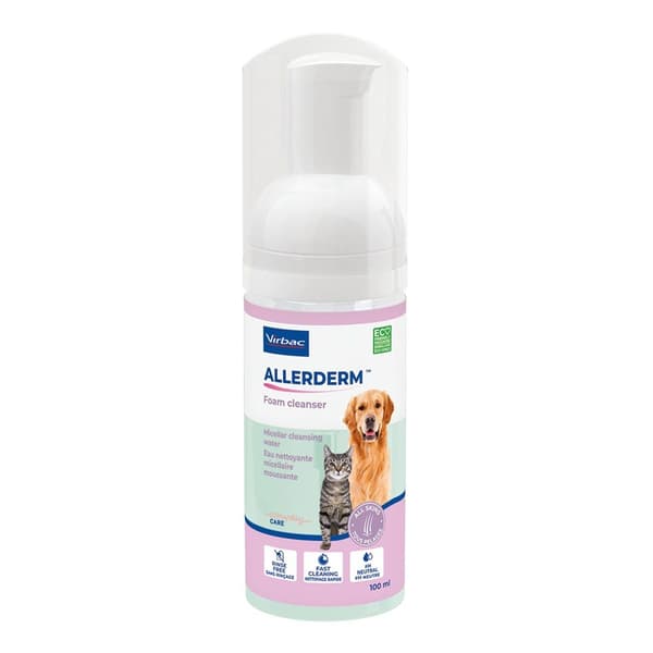 VIRBAC ALLERDERM SPOT ON renseskum til hunde og katte 6x2ml