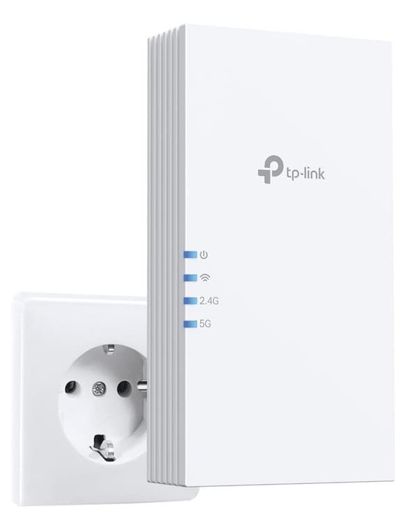 TP-Link RE220BE netværksforlænger Netværksrepeater Hvid 2500, 5000 Mbit/s