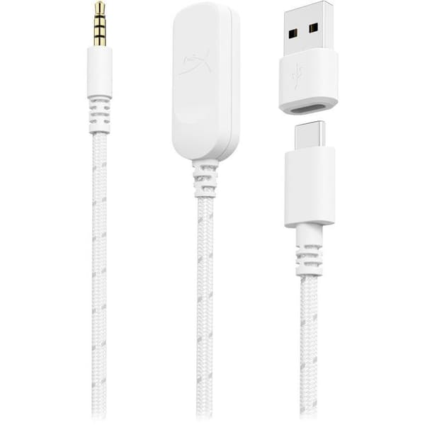 Trådbundet spelheadset - HyperX Cloud III - för PC och konsol - Vit